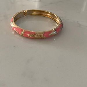 Pink Sequin Bracelet